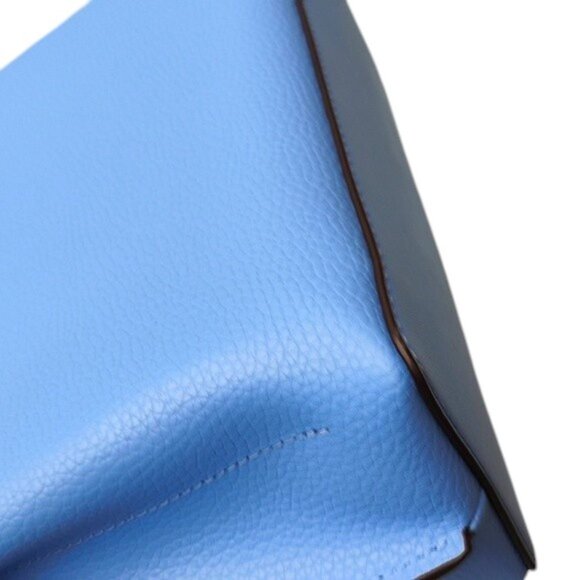 MICHAEL Michael Kors Blue Pebble Leather Small Emilia Satchel NWT $498 - Picture 8 of 12